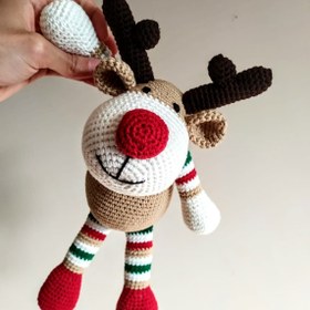 Resim El Yapımı Amigurumi Geyik 