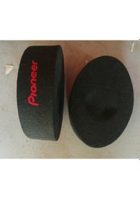 Resim Oval Hoparlör Kabini Plastik Enes Oto Aksesuar Logolu 2Adet 