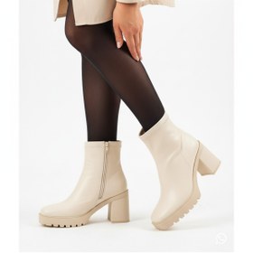 Resim LaxVan Süet Western Tarzı Dizaltı Çizme 