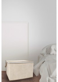 Resim 5 Adet Mini Boy Tela Kumaş Kıyafet Hurcu 45x40x30 Cm Gri 