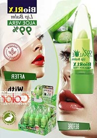 Resim Aloe Vera Renkli Dudak Balsamı, Nemlendirici 