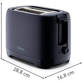 Resim Tefal Morning 2 Dilim Kapasiteli 1650 Watt Ekmek Kızartma Makinesi - Siyah 