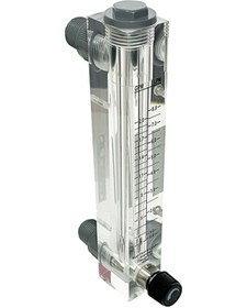 Resim Debimetre - Ayar Vanalı -debi Ölçer - Şamandıralı - Lzm Sıvı 0,8-8 Lt/dk 