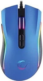 Resim Rampage SMX-R44 Makrolu -MAVİ- 6400dpi RGB Gaming Oyuncu Mouse 