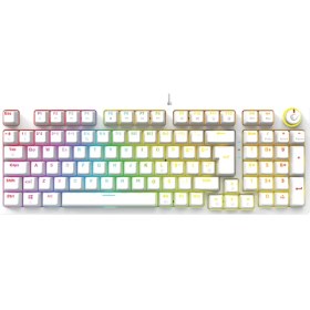 Resim Rampage Enıgma Rgb Aydınlatmalı Red Switch Tam 1800 Kompakt Dizilim Gaming Mekanik Oyuncu Klavyesi 