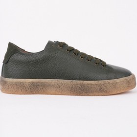 Resim Muggo Thomas Bağcıklı Hakiki Deri Erkek Günlük Sneaker Spor Ayakkabı 