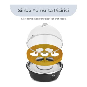 Resim Braventa Collection SEB-5807 Yumurta Pişirme Makinesi, Yumurta Pişirici 