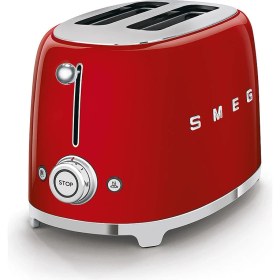 Resim Smeg 50's Style Kırmızı Kettle - 1x2 Ekmek Kızartma Makinesi ve Filtre Kahve Makine Seti Klf-Tsf-Dcf 