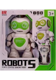 Resim Canem Oyuncak Uzaktan Kumandalı Dans Eden Yeşil Robot 5 