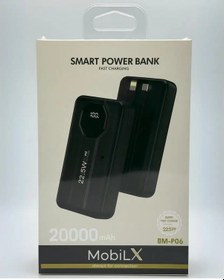 Resim Mobilx 20000 Mah 22.5w Hızlı Şarj Powerbank Siyah 