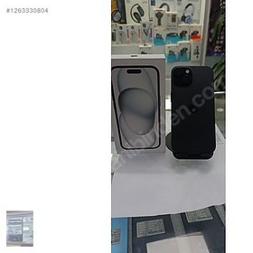 Resim Apple iPhone 15 İkinci El TR | 128 GB | Siyah 