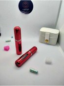Resim CUPPERA Mini Seyahat Parfüm Dolumlu Atomizer, Taşınabilir Parfüm Sprey Şişesi 5 Ml (KIRMIZI) 2 ADET 