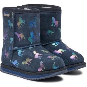 Resim Emu Australia Emu Australia Rainbow Unicorn Brumby Çocuk Bot Lacivert 