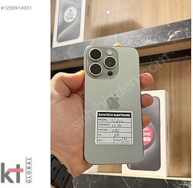 Resim Apple iPhone 15 Pro İkinci El TR | 256 GB | Natürel Titanyum 