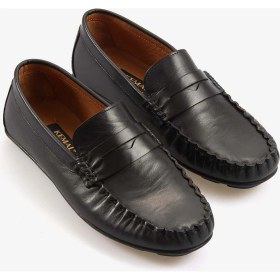 Resim Kemal Tanca Erkek Hakiki Deri Bağcıksız Kauçuk Tabanlı Loafer A9408 