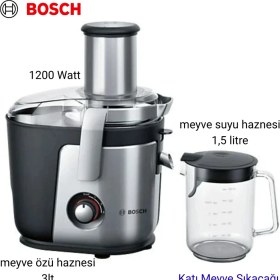 Resim Bosch MES4010 1200 W Katı Meyve Sıkacağı 