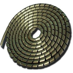 Resim Helezon Pano Kablo Toplama Spiral No2 8Mm Siyah 100M 