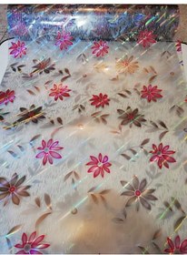 Resim Şeffaf Masa Örtüsü 1,7 Mm 80 Cm X 180 Cm Kalın Desenli Pvc Kaymaz (536994225)-Şeffaf-80 X 180 