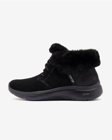 Resim Skechers Go Walk Arch Fit 2.0 Boot - Cozy Rereat Kadın Siyah Kar Botu 144570 Bbk Siyah 