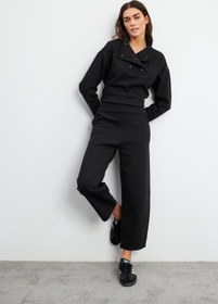 Resim Kadın Kolly Slouchy Şalvar Jogging Pantolon - Siyah - SİYAH / S / 23 