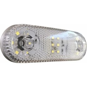 Resim Ahmet Otomotiv 21 LED Beyaz Lamba 12V-24V Tır Kamyon Dorse Otobüs Minibüs Offroad 