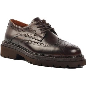 Resim Ayakmod Premium 260 M Kahve Hakiki Deri Erkek Klasik Ayakkabı Kahve 