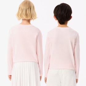 Resim Lacoste Classic Çocuk Pembe T-Shirt 