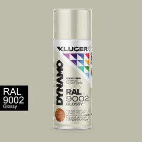 Resim Kluger Gri Beyaz Sprey Boya RAL 9002 