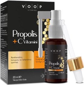 Resim Voop Propolis C Vitamini Sprey 20 Ml Sprey Ve Damlalık Takviye 