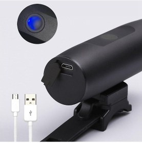 Resim Honmex Gopro Uyumlu Bisiklet Feneri Seti - Usb Şarjlı Ön Ve Arka Led, 300 Lumens, Ipx4 Su Geçirmez, Alüminyum Gövde 