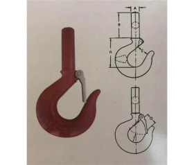 Resim W.L.L 2000 kg Saplı Kanca 