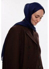Resim Mirsoy Scarf İdol Janjan Şal Lacivert 