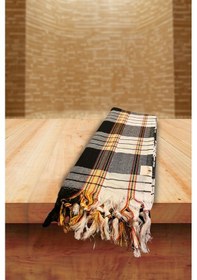 Resim % 100 Pamuk Hızlı Kuruyan Peştemal Banyo, Sauna, Plaj, Spor, Havuz Ve Misafir Havlusu Siyah 