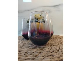 Resim Md Lora Meşrubat Bardağı Bordo 