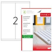 Resim Tanex Tw-2380 105X280MMx100Ad.Lazer Yazıcı Etiketi 