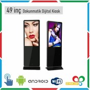 Resim 49" Dokunmatik Dijital Kiosk Android 