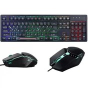 Resim Gaming Chocolate Style Klavye + Mouse Set - Concord C-66 