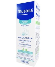 Resim Mustela Stelatopia Emollient Face Cream Bebek Yüz Kremi 40 ML 