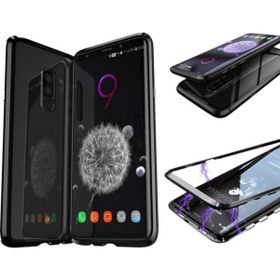 Resim Cbtx Manyetik Metal Kırılmaz Cam Arka Kapak Için Samsung Galaxy S9 Pl 