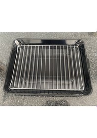 Resim Emaye Kaplı Fırın Tepsisi Siyah 