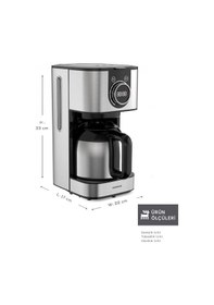 Resim Karaca Series 2303 Steel Filtre Kahve Makinesi 