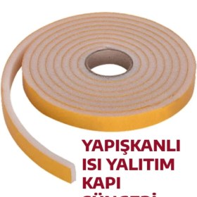 Resim 3 Metre Yapışkanlı Kapı Bandı Isı Yalıtım Süngeri 