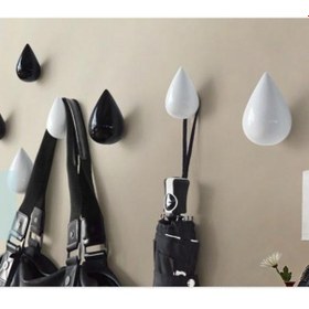 Resim Sumedecor&Design Damla Şekilli Tek Duvar Askılık Modern Dekor Askı Duvar Süsü 