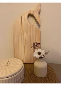 Resim Balina Ahşap Kesme Tahtası/ Sunumluk Ahşap 