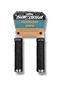 Resim Sarissa Jelli Elcik Destekli Yapı Kolay Kavrama Kaymaz Bisiklet Elciği Siyah 