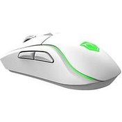 Resim PUSAT REFLEX PRO 16000 DPI 400 IPS YUKSEK PERFORMANSLI KABLOSUZ RGB OYUNCU MOUSE BEYAZ 