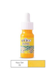 Resim Artdeco Ebru Boyası 30Ml - Koyu Sarı 