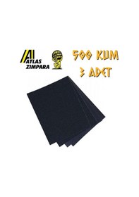 Resim Atlas 188 Su Zımparası 500 Kum - 3 Adet 