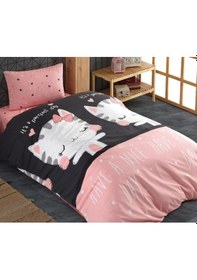 Resim Laliva Kedili Çocuk Nevresim Takımı Tek Kişilik Ranforce (500085213) 