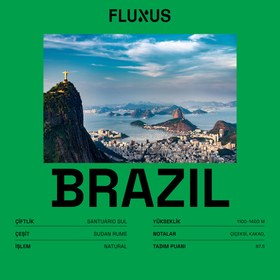 Resim Brazil Sudan Rume Natural 250 gr - Metal Filtre 